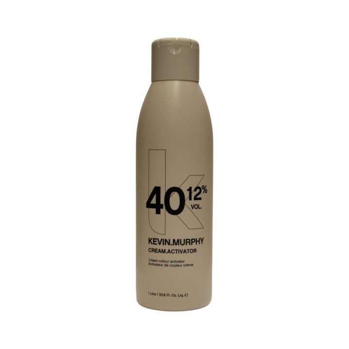 Kevin Murphy, Cream Activator, Vegan, Hair Colour Activator Lotion, Lightening & Colour Protection, 40 vol, 12%, 1000 ml - Tekna