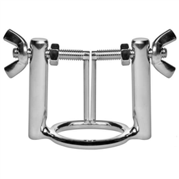 METAL HARD - GLAND RING WITH URETHRAL DILATOR PRESS - D-208605