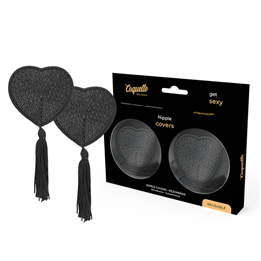 COQUETTE CHIC DESIRE - NIPPLE COVERS BLACK - D-226929