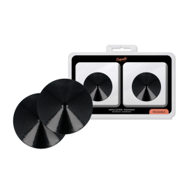 COQUETTE CHIC DESIRE - NIPPLE COVERS BLACK CIRCLES - D-230195