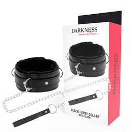 DARKNESS - COMFORTABLE POSTURE NECKLACE WITH LEATHER CHAIN - D-221152 - Teknashop Ltd