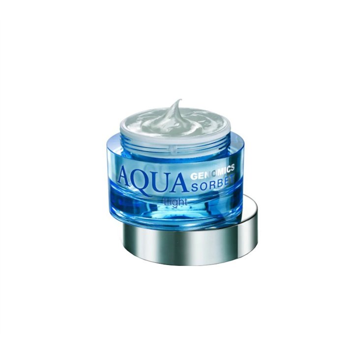 Bruno Vassari, Aqua Genomics Sorbet, Glycerin, Hydrating, Morning & Evening, Cream, For Face & Neck, 50 ml - Teknashop Ltd