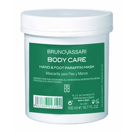 Bruno Vassari, Body Care, Paraffin, Hydrating, Body Gel Mask, For Hands & Feet, 500 ml - Teknashop Ltd