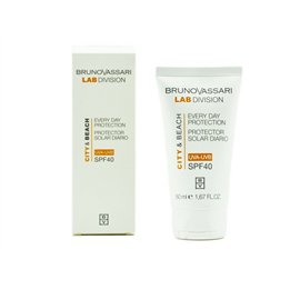 Bruno Vassari, City & Beach, Titanium Dioxide, Hydrating, Morning, Cream, For Face, SPF 40, 50 ml - Teknashop Ltd