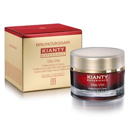 Bruno Vassari, Kianty Experience, Active Ingredients, Anti-Ageing, Morning & Evening, Cream, For Face, 50 ml - Teknashop Ltd