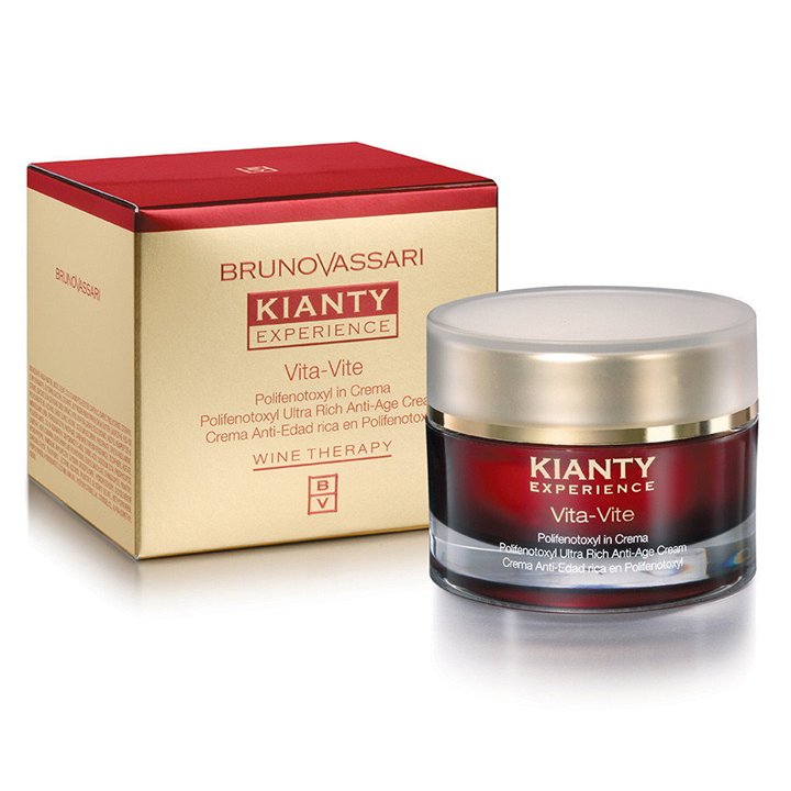 Bruno Vassari, Kianty Experience, Active Ingredients, Anti-Ageing, Morning & Evening, Cream, For Face, 50 ml - Teknashop Ltd
