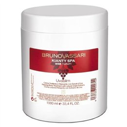 Bruno Vassari, Kianty SPA, Grape, Anti-Oxidant, Body Cream, 1000 ml - Teknashop Ltd