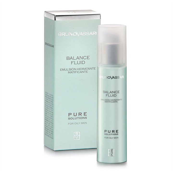 Bruno Vassari, Pure Solutions, Vitamin A, Mattifying, Morning, Emulsion, For Face & Neck, 50 ml - Teknashop Ltd