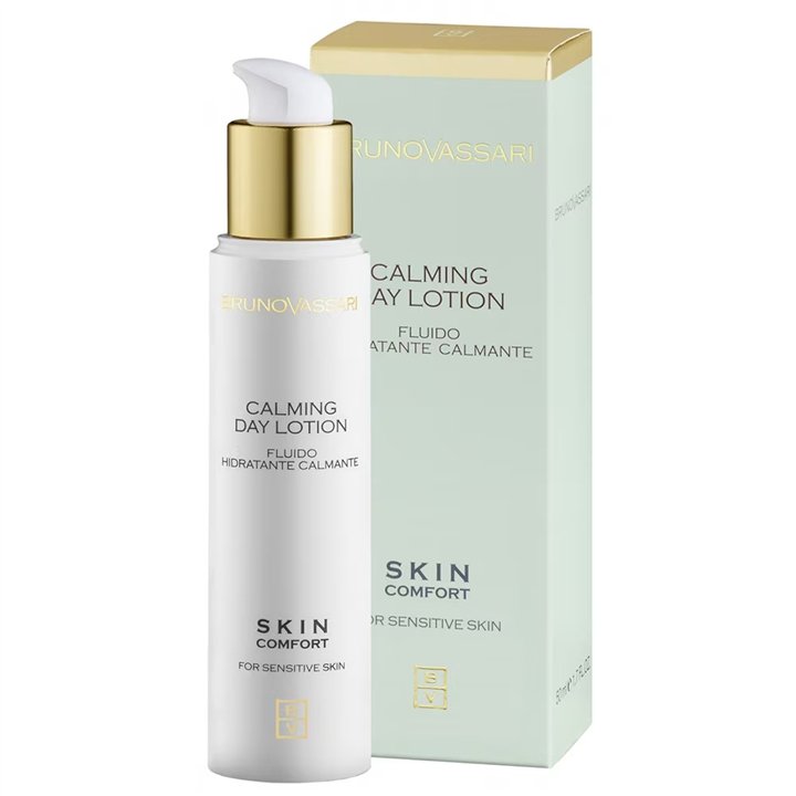 Bruno Vassari, Skin Comfort, Perfume-Free, Calming, Morning, Lotion, For Face, 50 ml - Teknashop Ltd