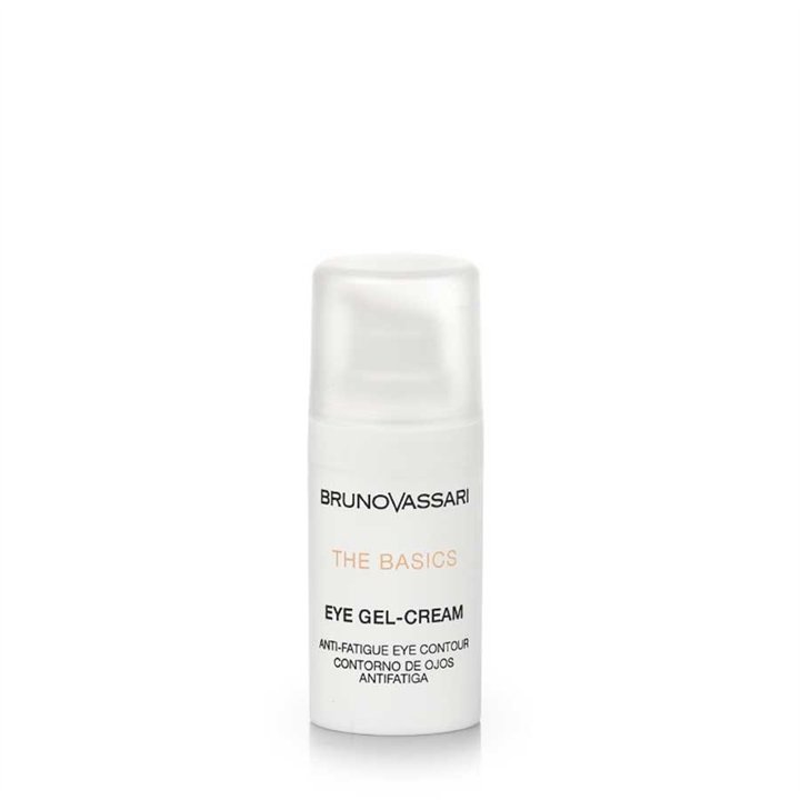 Bruno Vassari, The Basics, Caffeine, Anti-Fatigue, Morning & Evening, Eye Gel, 15 ml - Teknashop Ltd