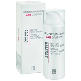 Bruno Vassari, Lab Division, Peptides, Anti-Ageing, Night, Cream, For Face, 50 ml - Teknashop Ltd