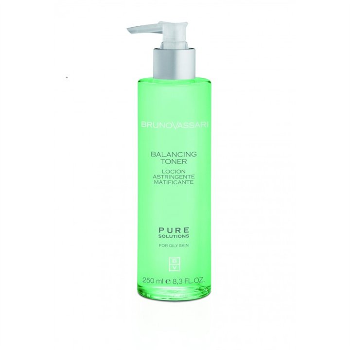 Bruno Vassari, Pure Solutions, Salicylic Acid, Balancing, Tonic Lotion, For Face, 250 ml - Teknashop Ltd