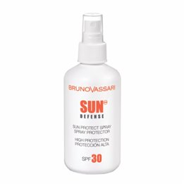 Bruno Vassari, Sun Defense, Oil Free, Sun Protection, Sunscreen Spray, SPF 30, 200 ml - Teknashop Ltd