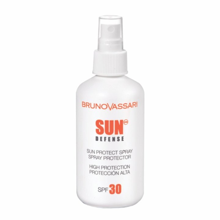 Bruno Vassari, Sun Defense, Oil Free, Sun Protection, Sunscreen Spray, SPF 30, 200 ml - Teknashop Ltd