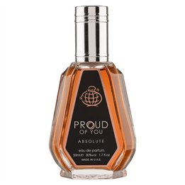 Fragrance World, Proud Of You Absolute, Eau De Parfum, For Men, 50 ml - Teknashop Ltd