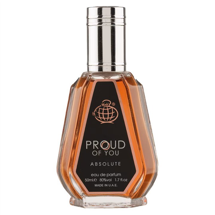 Fragrance World, Proud Of You Absolute, Eau De Parfum, For Men, 50 ml - Teknashop Ltd