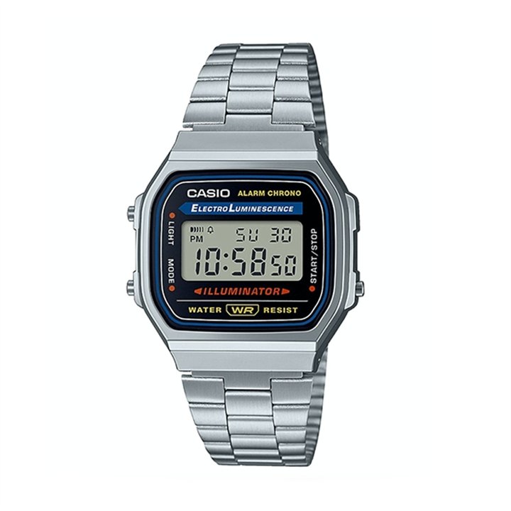 CASIO MOD. A168WA-1YES - WW.A168WA-1YES - Teknashop Ltd