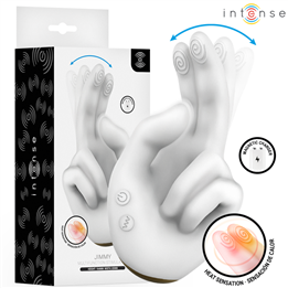 INTENSE - JIMMY HAND-SHAPED MULTIFUNCTION STIMULATOR WITH VIBRATION AND HEAT - D-246252 - Teknashop Ltd