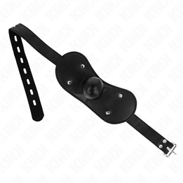 KINK - BALL GAG MOUTH MASK WITH LOCK ADJUSTABLE 42-60 CM - D-240826 - Teknashop Ltd