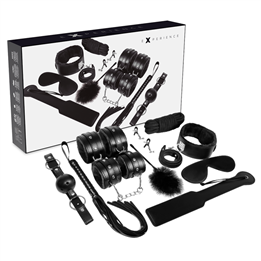 EXPERIENCE - BDSM FETISH KIT BLACK SERIES - D-221772 - Teknashop Ltd
