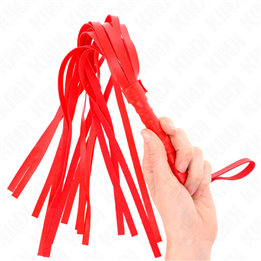 KINK - SIMPLE RED WHIP 45 CM - D-240696 - Teknashop Ltd