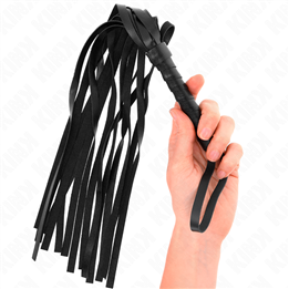 KINK - SIMPLE BLACK WHIP 45 CM - D-240697 - Teknashop Ltd