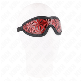 KINK - RED DIAMOND PATTERN HEADBAND 20.5 x 6 CM - D-240891