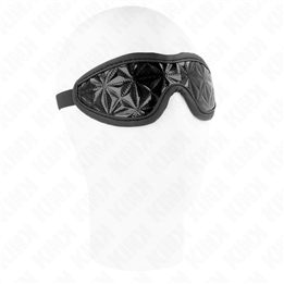 KINK - BLACK DIAMOND PATTERN HEADBAND 20.5 x 6 CM - D-240892