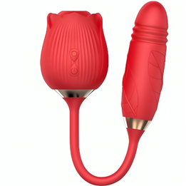 ARMONY - DELIGHT FLOWER SUCKING & THRUSTING RED - D-238209 - Teknashop Ltd