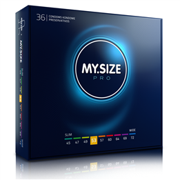 MY SIZE - PRO CONDOMS 53 MM 36 UNITS - D-228866