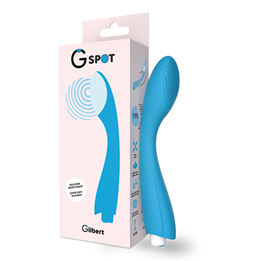 G-SPOT - GYLBERT TURQUOISE BLUE G-SPOT VIBRATOR - D-221268
