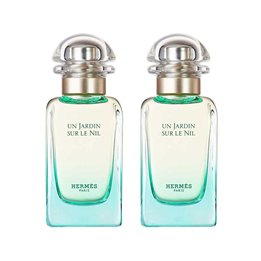 Set Duo, Hermes, Un Jardin Sur Le Nil, Eau De Toilette, Unisex, 2 pcs, 30 ml - Teknashop Ltd
