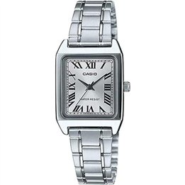 CASIO COLLECTION Mod. LADY TANK, ALLOY - WHITE - WW.LTP-V007D-7BUDF - Teknashop Ltd