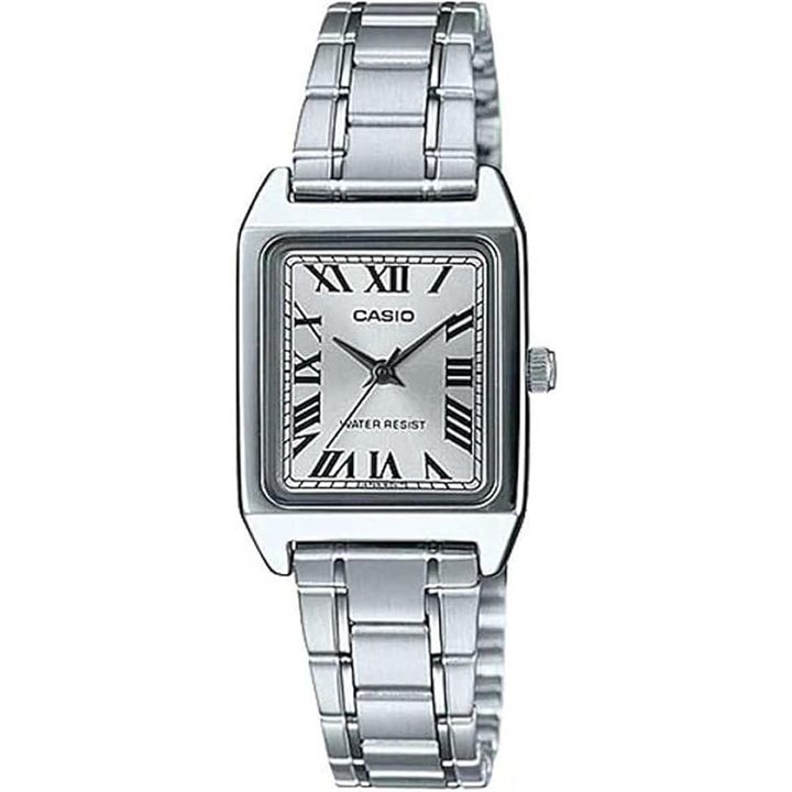 CASIO COLLECTION Mod. LADY TANK, ALLOY - WHITE - WW.LTP-V007D-7BUDF - Teknashop Ltd