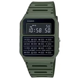 CASIO VINTAGE Mod. CALCULATOR EDGY COLLECTION - GREEN - WW.CA-53WF-3BDF - Teknashop Ltd