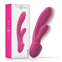 INTENSE - LUIGI RABBIT VIBRATOR PINK LIQUID SILICONE - D-234768