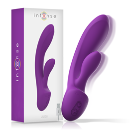 INTENSE - LUIGI RABBIT VIBRATOR LIQUID SILICONE PURPLE - D-234769