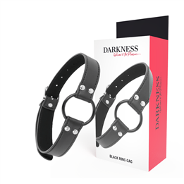 DARKNESS - GAG WITH RING DIAMETER 3.6 CM - D-221197
