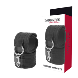 DARKNESS - NEOPRENE HANDCUFFS - D-226692 - Teknashop Ltd