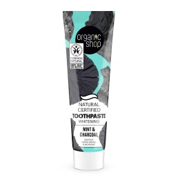 Organic Shop Mint Dentifrico Blanqueador 100g - unisex - Teknashop Ltd