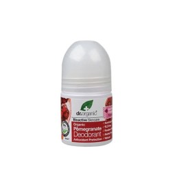 Dr Organic Pomegranate Deodorant Roll On 50ml  - unisex - Teknashop Ltd