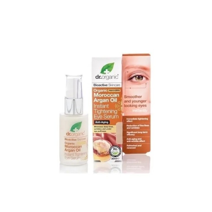 Dr Organic Moroccan Argan Oil Eye Serum 30ml - unisex - Teknashop Ltd