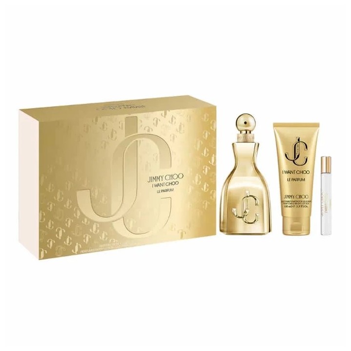 Jimmy Choo I Want Choo Le Parfum Spray 100ml Set 3 Pieces - woman - Teknashop Ltd