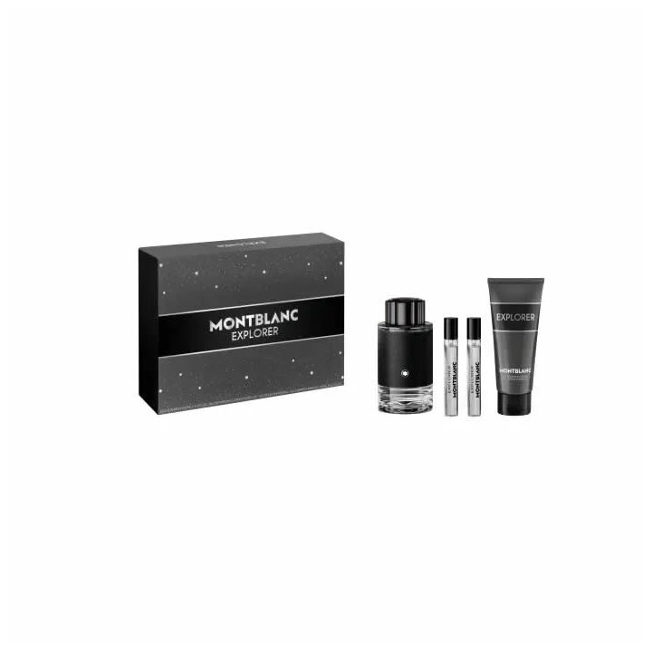 Montblanc Explorer Eau De Parfum Spray 100ml Set 4 Pieces - unisex - Teknashop Ltd
