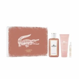 Lacoste Original Eau De Parfum Spray 100ml Set 3 Pieces - woman - Teknashop Ltd