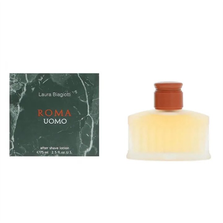 Laura Biagiotti Roma Uomo Aftershave Lotion 75ml - unisex - Teknashop Ltd