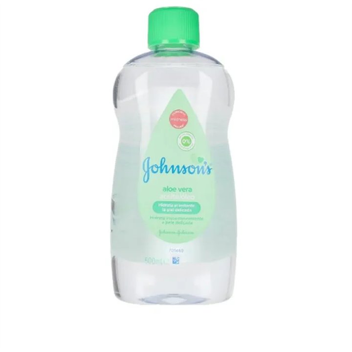 Johnsons Baby Oil Aloe Vera 500ml - unisex - Teknashop Ltd