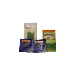 Set, Karaver, Velvet, Aloe Vera, Hair Removal Wax Strips, For Underarms & Bikini Area, 16 pcs, *Tester - Teknashop Ltd
