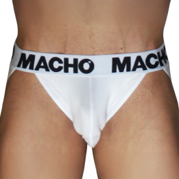 MACHO - MX29BL JOCK WHITE + WHITE S - D-245779