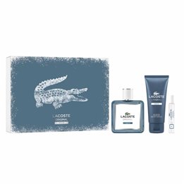 Lacoste Original Aqua Eau De Perfume Spray 100ml Set 3 Pieces - unisex - Teknashop Ltd